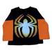 Marvel Comics Infant & Toddler Boys Black Spiderman Halloween Shirt Spider