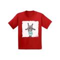 Awkward Styles Funny Animal Toddler Shirt Giraffe Kids New Animal Collection Funny Giraffe Chewing Gum Giraffe Gifts for Kids Funny Giraffe Shirt Infant Outfit Kids Style Giraffe Shirt for Children