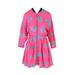 Maje Women's Bronce Floral Zip-Up Dress Pink
