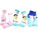 Mary Blair 3-Pack Set Pink and Blue Magic and Whimsy Novelty Kids Cotton Crew Socks