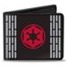 Wallet Bifold PU Star Wars Galactic Empire Insignia Join the Empire Collage