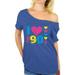 Awkward Styles I Love The 90s Off The Shoulder Tops T Shirt for Women 90s Fans T-Shirt 90s Women's Off the Shoulder Tops I Love the 90's Tee Shirt for Party 90s Disco Outfit for Women