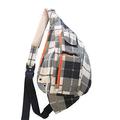 Meru Sling Bag - Sling Backpack for Women & Men â€“ Crossbody Bags for Women & Men ( Plaid)