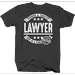 Genuine & Trusted Lawyer One of a Kind Work Graphic Shirts Xlarge Dark Gray