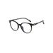 Women's Stylish Oval Candy Color Non-prescription Eyeglasses Clear Lens Eyewear