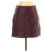 Pre-Owned Free People Women's Size 4 Faux Leather Skirt