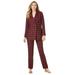 Jessica London Women's Plus Size Double-Breasted Pantsuit Set