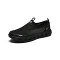 LUXUR Men's Water Shoes Mesh Quick Drying Aqua Sports Shoes Lightweight Slip-on Walking Shoes for Beach Swim Kayaking Snorkeling
