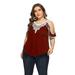 Sexy Dance Women Off Shoulder Casual Tunic Tops Fashion Short Sleeve Tee Blouses Lady Plus Size Oversized V Neck T-Shirt