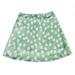 Women's Mini Skirt Elegant Skirts High Waist Skirt Floral Satin Skirt Short Kawaii Skirts A Line Skirt