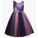 Girls Party Dress Formal Special Occasion Ombre Shimmer Dress 16