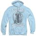 Trevco TTS184-AFTH-3 Three Stooges & Lamebrain Plumbing Adult Pullover Hoodie, Light Blue - Large