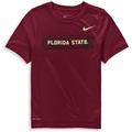 Florida State Seminoles Nike Youth Legend Sideline Performance T-Shirt - Garnet