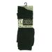 Gold Medal Men's 3 Pair Mid Calf Dress Socks Black