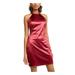 CRYSTAL DOLLS Womens Sleeveless Halter Party Dress Size