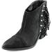 Fergie Bennie Women US 6.5 Black Ankle Boot