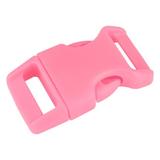 5/8 inch Pink Contoured Side Release Plastic Buckle Closeout