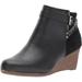 Womens Dr. Scholls Double Wedge Boots, Black