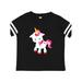 Inktastic Cute Unicorn, Little Unicorn, Magical Unicorn Toddler Short Sleeve T-Shirt Female