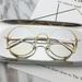 Men/women Round Sunglasses Retro Metal Frame Eyeglasses Fashion Vintage Glasses Frame Women Eyeglass Plain Mirror