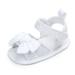 Infant Baby Girls Sandals Non Slip Soft Sole T-Strap Flip Flops Toddler First Walker Crib Dress Shoes 0-18 Months