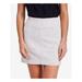 FREE PEOPLE Womens Ivory Stripe Modern Femme Yarn Dye Mini Skirt Size: 8