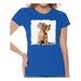 Awkward Styles Puppy T-Shirt for Woman Funny Dog Shirt Gifts for Her Cute Animal T Shirt Dog Shirt Women T Shirt Dog Blowing Gum T Shirt Animal Clothes Animal Lovers Gifts for Her Dog Clothing