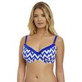 Freya Womens Making Waves Underwire Sweetheart Padded Bikini Top, 30E, Cobalt