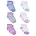 Hanes Infant Baby & Toddler Girls' Our Softest Ankle Socks, 6 Pack