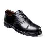 Florsheim Mens Walking Shoes Noval Cap Toe Oxford Black Leather 17069-01