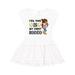 Inktastic Yes, This is My First Rodeo- Cowgirl in Hat and Boots Toddler Short Sleeve Dress Female