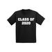 Awkward Styles Class of 2020 White Print Youth Shirt XS S M 8 Years Old Graduation Kids Shirts Boys 6 Year Old 7 Years Old Girls 9 10 11 Years L XL Short Sleeve Outfit Kids