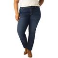 Signature by Levi Strauss & Co. Women's Modern Mid-Rise Straight Jeans