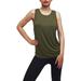 Avamo Open Back Workout Tank Tops Shirts Yoga T-Shirts Activewear Exercise Sleeveless Shirt for Women