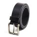 Rolfs Belts for Men Leather Genuine Full Grain, 35 MM Wide Belt with Antique Nickel Buckle - Black - 42