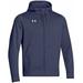 Under Armour Men's Storm Armour Fleece Full Zip Hoody, 1259100-410 (Large, Midnight Navy/White)