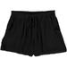 Be Bop Juniors Solid Challis Pom Pom Trim Shorts