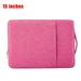 Laptop Tablet Bag Case Cover Zipper Shockproof Protective for Business Travel