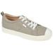 Brinley Co. Womens Comfort Foamâ„¢ Wide Width Lace-Up Sneakers