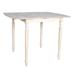 International Concepts Unfinished Turned Style Parawood Counter Height Dining Table with Butterfly Extension