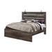 Linwood Dark Oak Queen Bed - Global Furniture USALINWOOD-QB