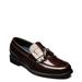 Nunn Bush Keaton Moc Toe Kitle Tassel Loafer - Mens 14 Burgundy Slip On Medium