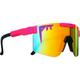 Pit Viper The Original - Radical Polarized Sportbrille (Größe REGULAR, pink)