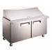 Cooler Depot NSF Sandwich Mega 11 cu.ft. Prep Refrigerator in Gray | 42 H x 61 W x 30 D in | Wayfair XSP60M