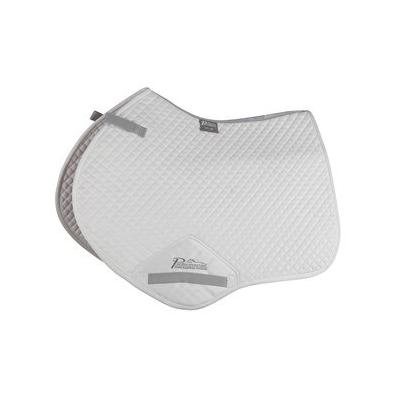 Shires Synthetic Suede Jumping Pad - White - Smartpak