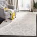 Gray/White 0.37 in Indoor Area Rug - Ophelia & Co. Hayley Geometric Ivory/Silver Area Rug | 0.37 D in | Wayfair 9BD68831F2274162B0EFB7D2695E31FB