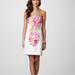 Lilly Pulitzer Dresses | Lilly Pulitzer Flower Strapless Dress Size 0 | Color: Pink/White | Size: 0