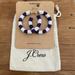 J. Crew Jewelry | Alison Lou For J.Crew Beaded Hoops | Color: White | Size: Os