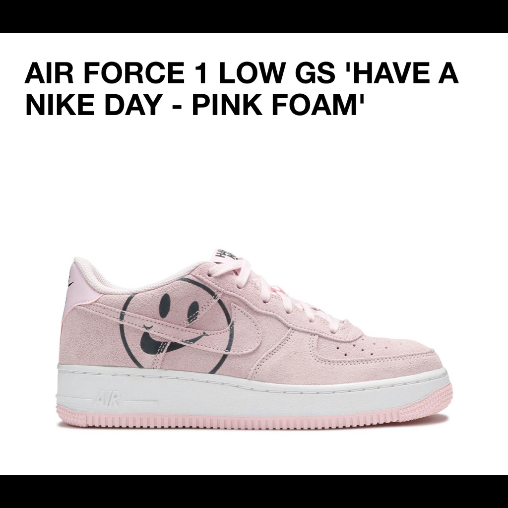Nike Shoes | Airforce 1 Have A Nike Day | Color: Pink | Size: 11g