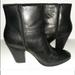 Nine West Shoes | Leather Ankle Boots | Color: Black | Size: 9